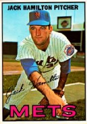 1967 Topps Baseball Cards      002       Jack Hamilton